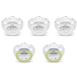 3/$15 | NIB: NUK Comfy Orthodontic Pacifiers, 0-6 Months, 5 Count